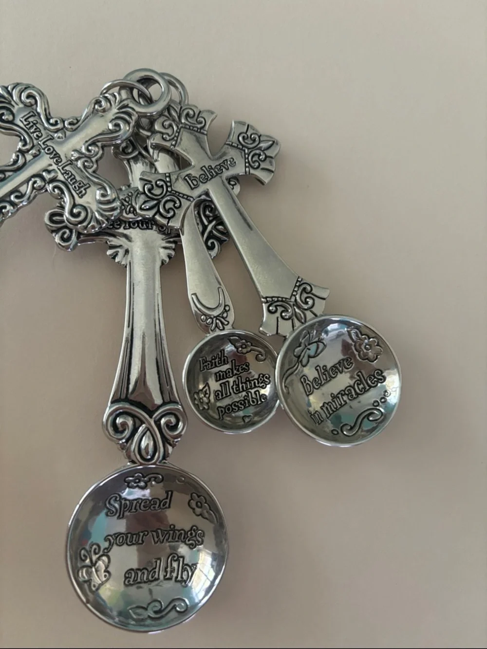 Set 4 measuring spoon set